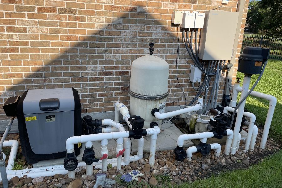 Pool Equipment Plumbing